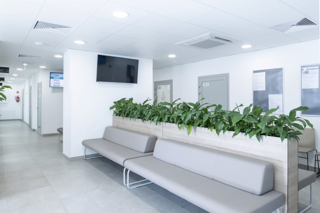 Wnętrze medyczne Diagnostyka